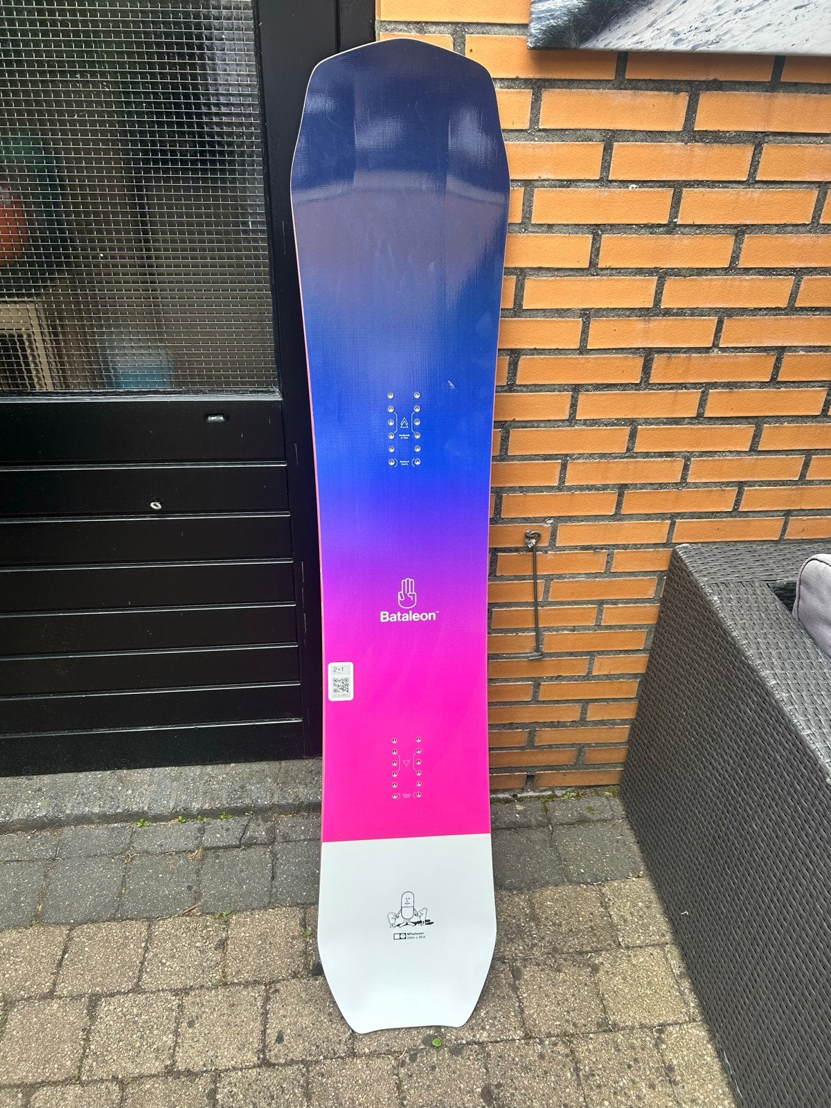 prijs bespreekbaar Bataleon Whatever Snowboard 156W x 26.8, 140 tot 160 cm, Overige typen, Zo goed als nieuw, Skiën