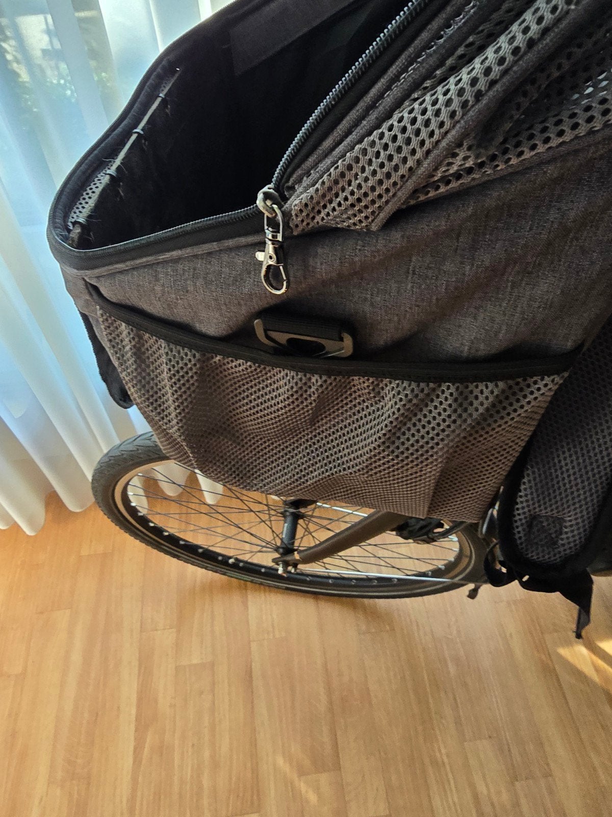 Hondenfietsmand voor voorop de fiets, Ophalen, Gebruikt, Onbekend