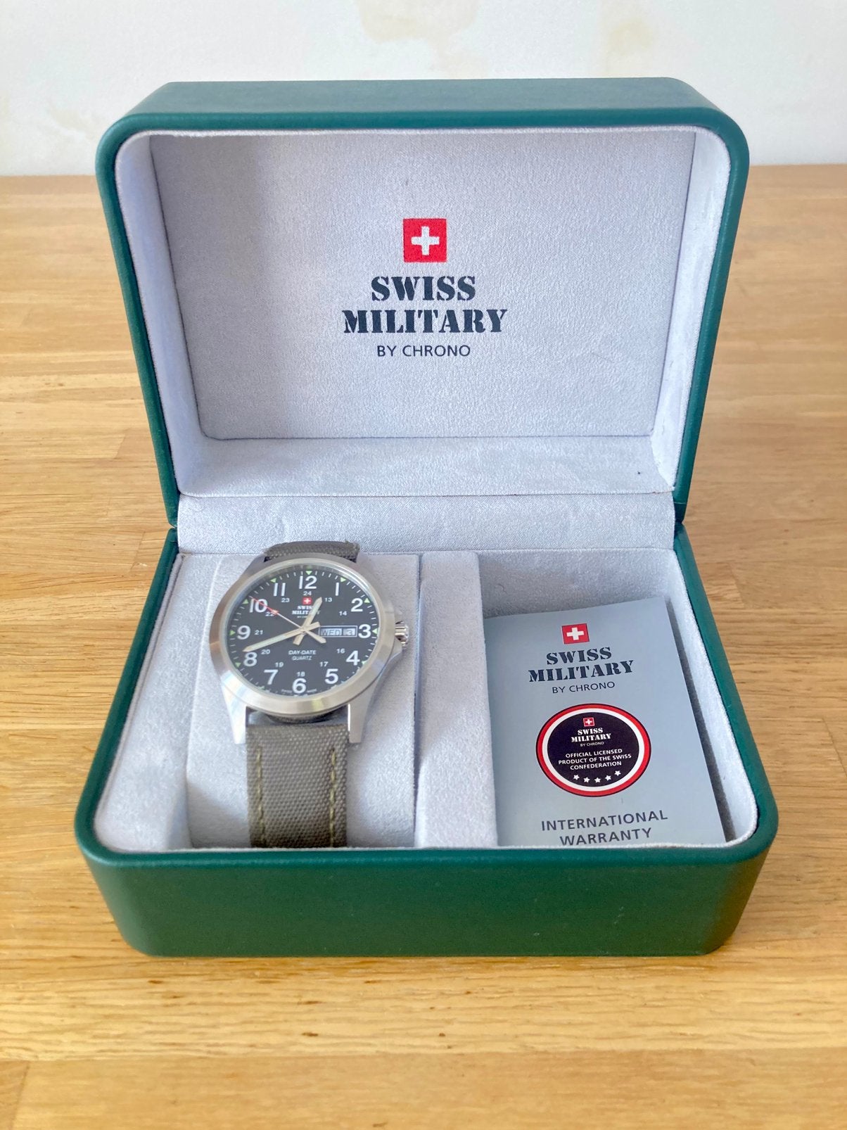 Swiss Military by Chrono Quartz horloge, Sieraden, Tassen en Uiterlijk, Horloges | Heren, Ophalen of Verzenden, Zo goed als nieuw