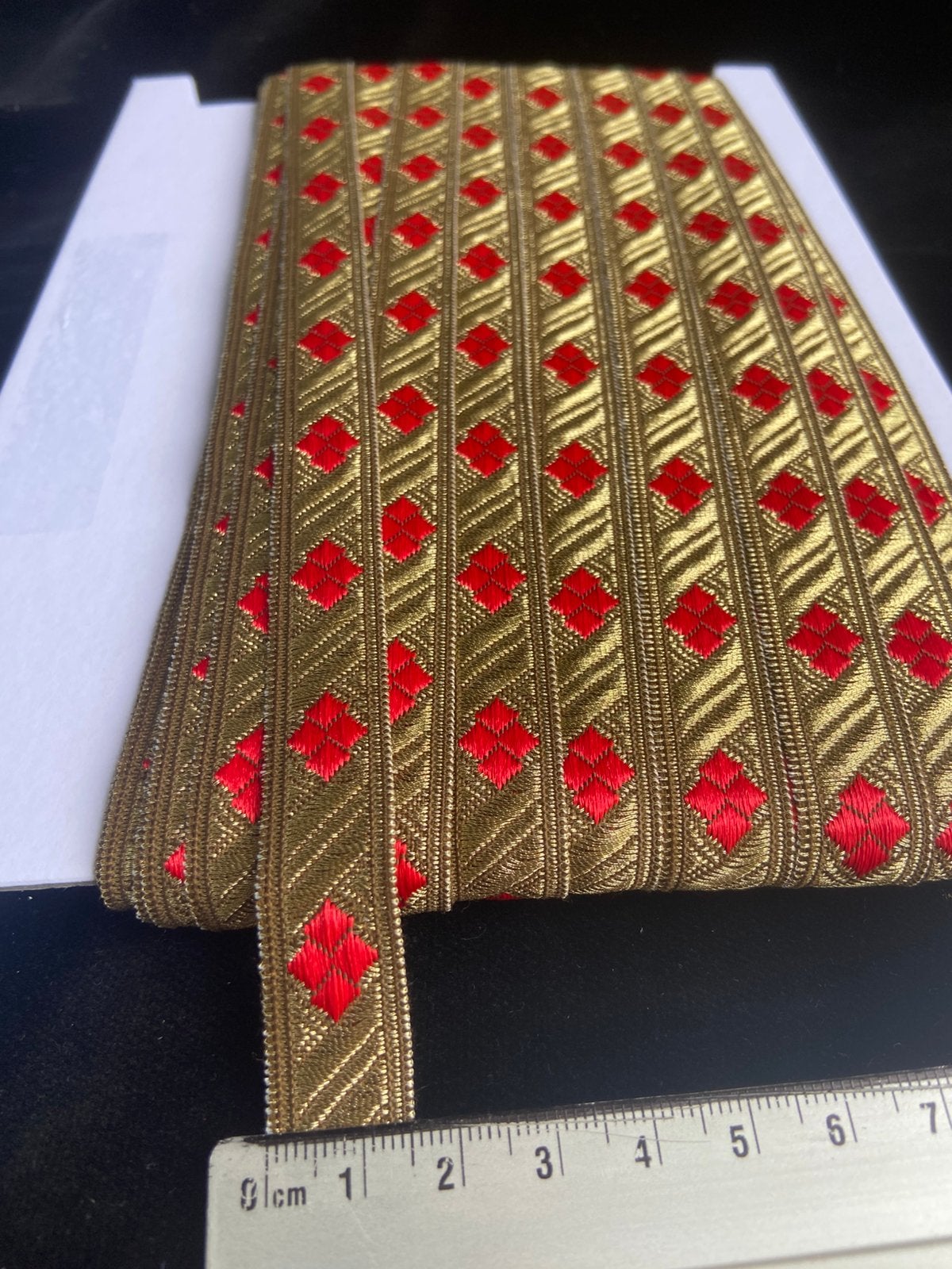 Goud band voor Sinterklaas kostuum/ mijters, Ophalen of Verzenden, Nieuw