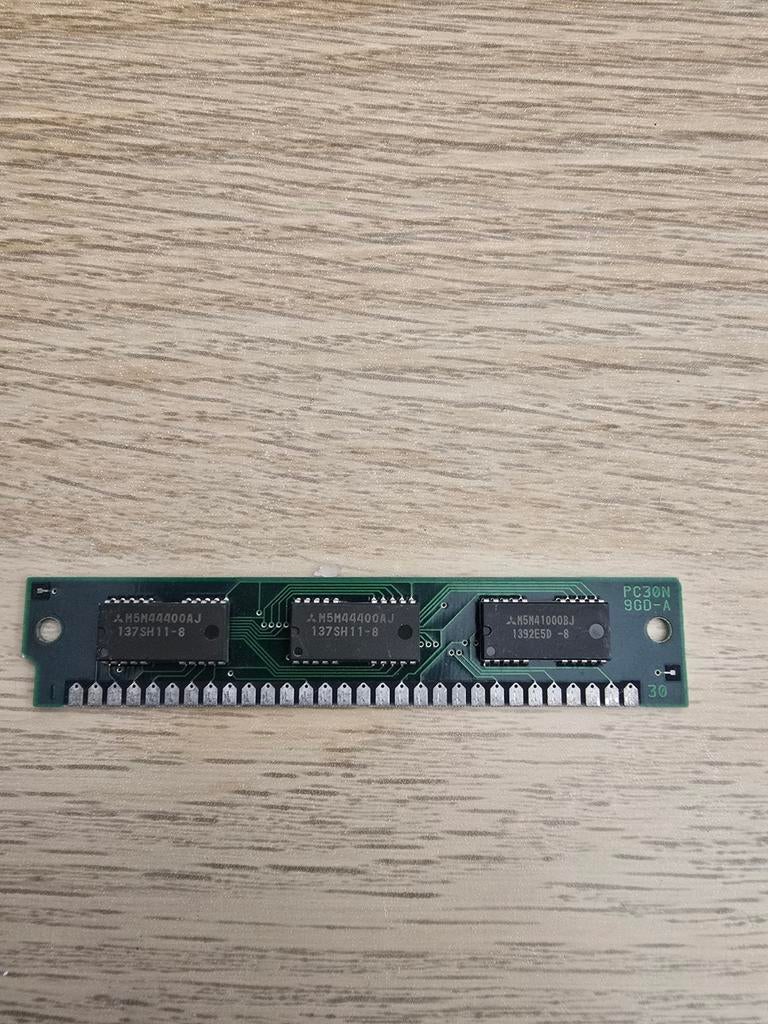 Vintage 30-pins SIMM Modules - 1 mb, Computers en Software, RAM geheugen, Onbekend, Overige soorten, Ophalen of Verzenden, Desktop