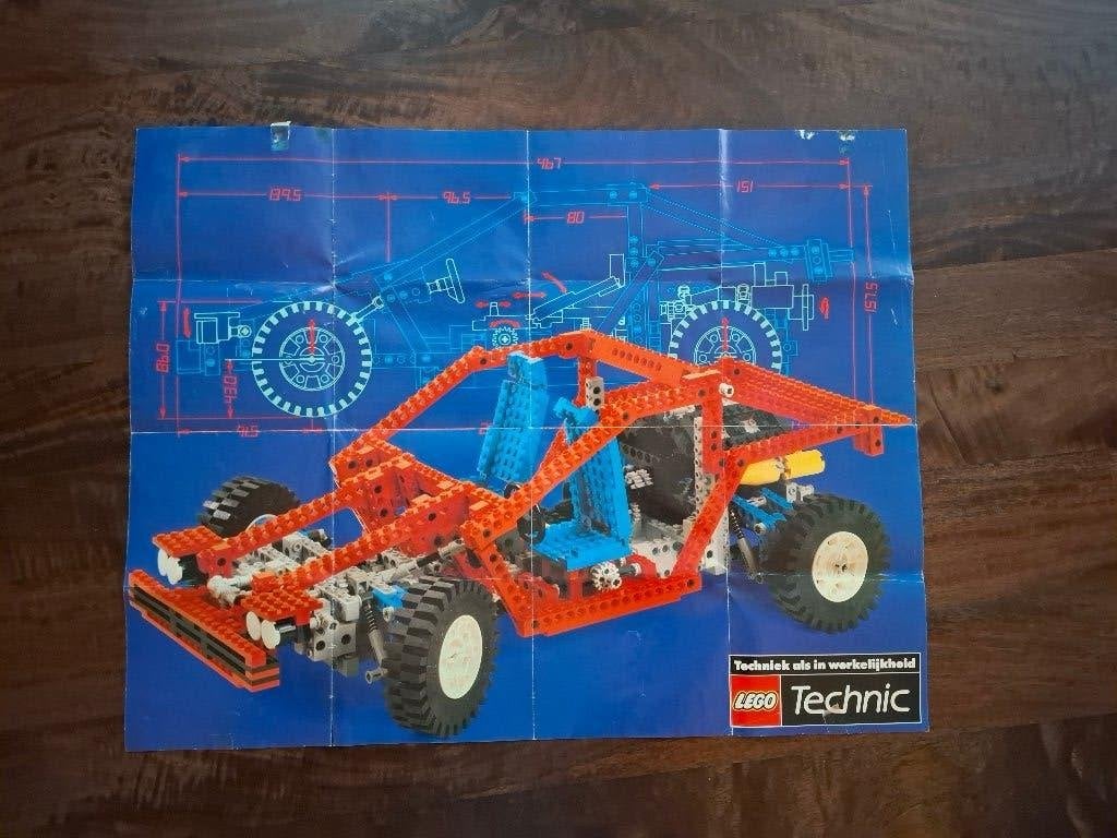 Lego Technic poster, Ophalen, Gebruikt