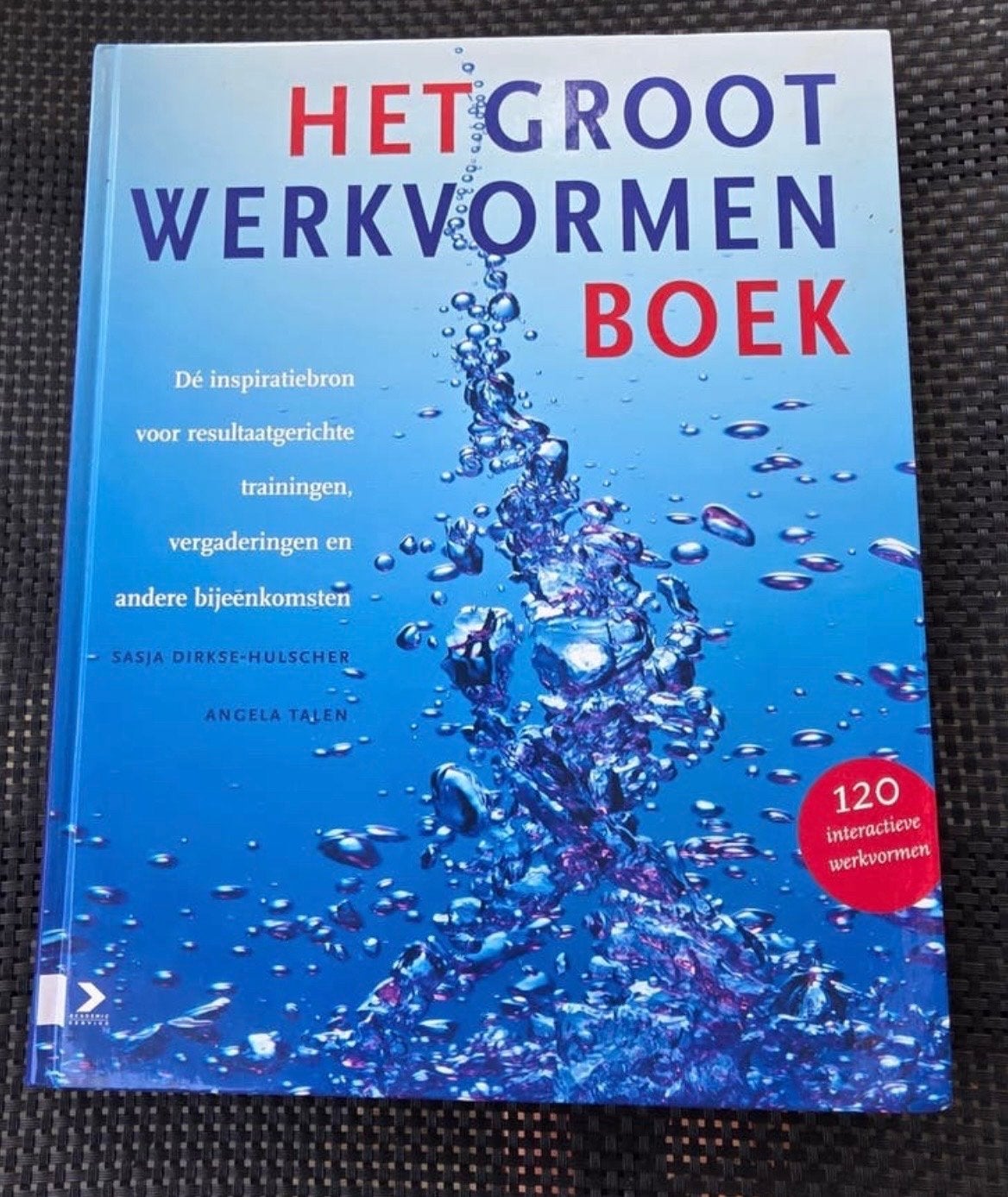 Het Groot Werkvormen Boek - Inspiratie voor trainingen, Boeken, Ophalen of Verzenden, Zo goed als nieuw, Nederlands