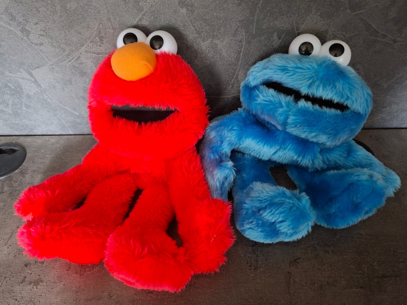 Poppenkast poppen Sesamstraat 2x, Ophalen of Verzenden, Nieuw, Pop
