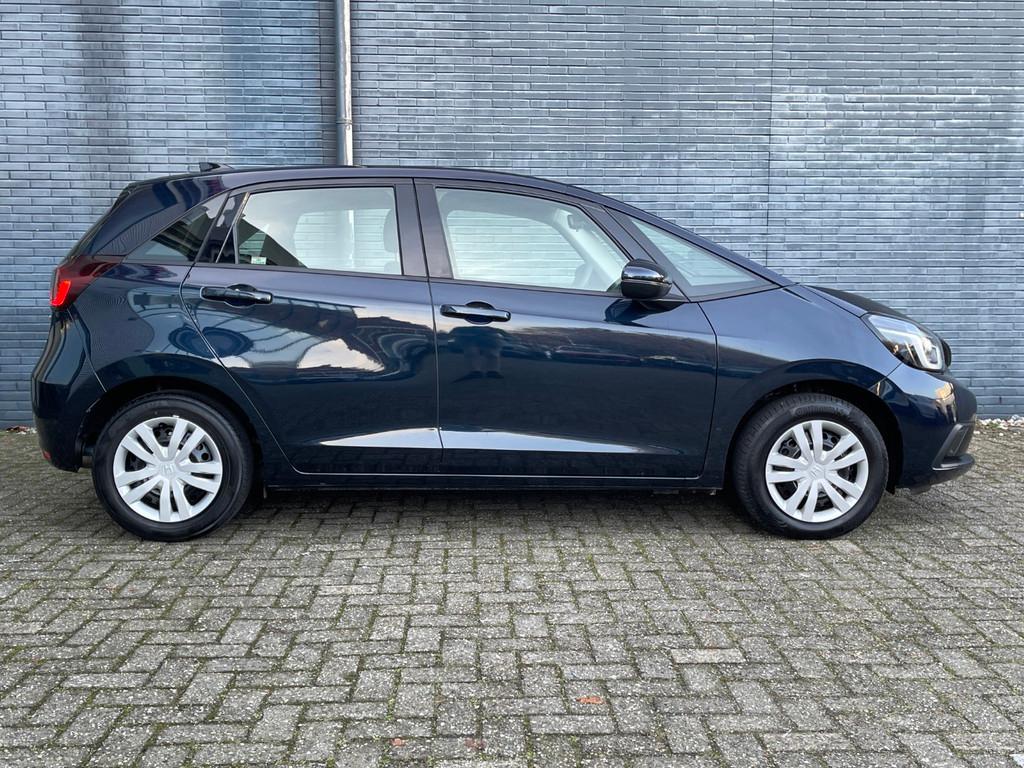 HONDA Jazz 1.5 e:HEV 109pk Hybrid Automaat Comfort | Adaptie, Auto's, Honda, 12 maanden, Stof, Blauw, Origineel Nederlands