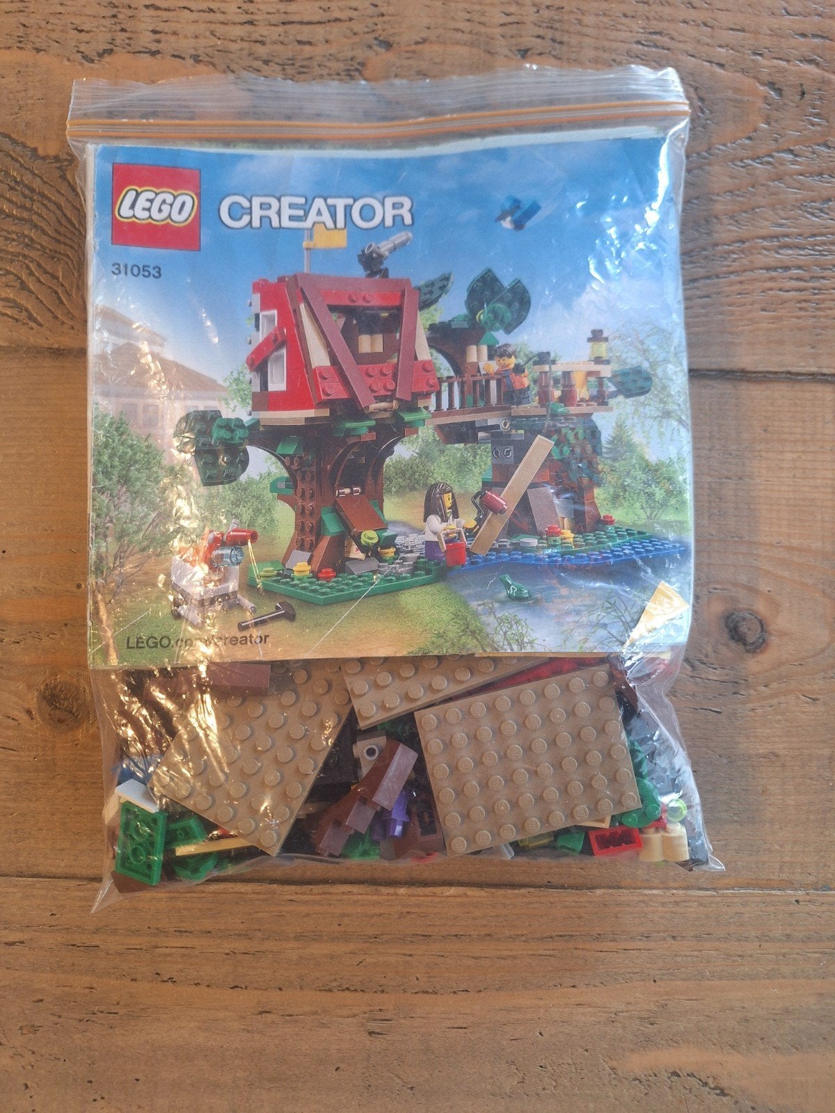 Lego Creator 31053 Boomhut, Kinderen en Baby's, Gebruikt, Lego, Inclusief instructies, Ophalen of Verzenden