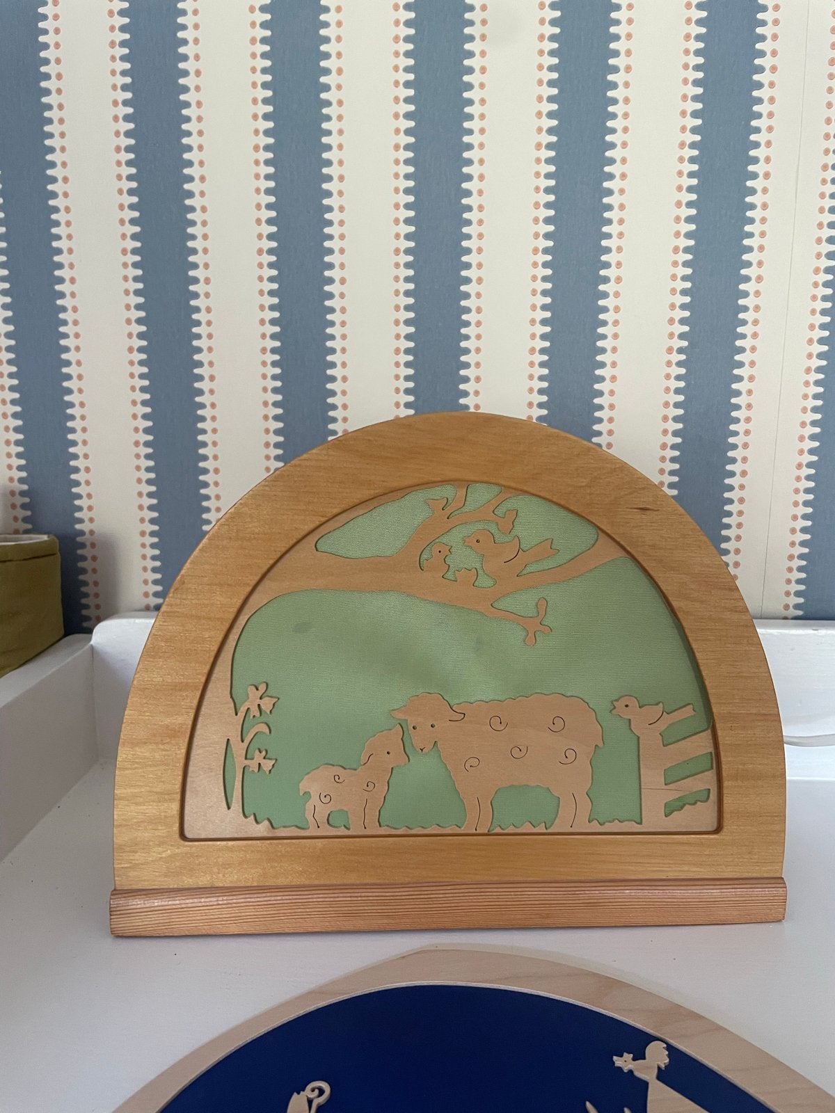 Silhouette lampje met verwisselbare thema's, Ophalen, Zo goed als nieuw, Lamp
