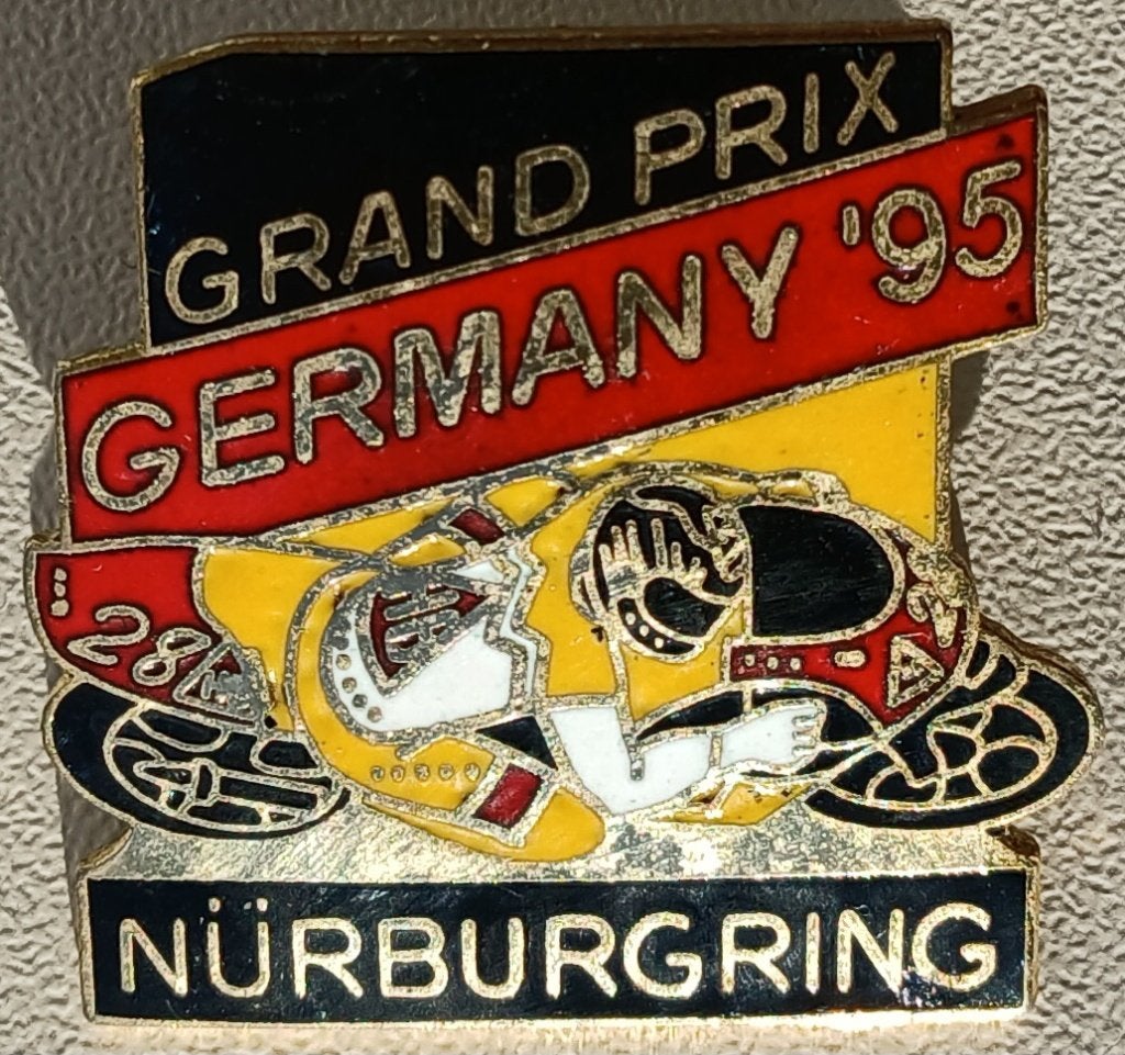 TT Assen, pin GP Duitsland Nurburgring 1995, Ophalen, Gebruikt, Sport