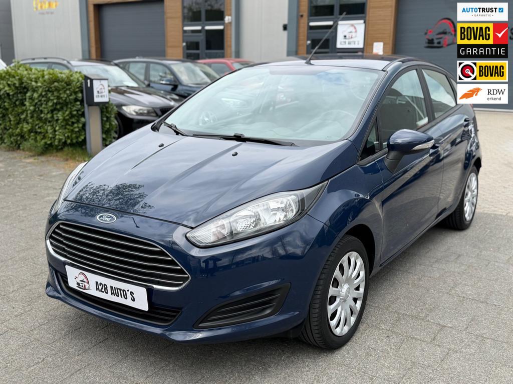 Ford Fiesta 1.0 Style | Airco | NAP | APK bij afleveren|Gara, Auto's, Euro 5, Stof, 525 kg, Blauw