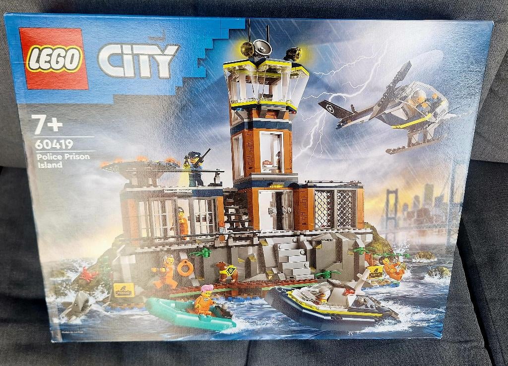 LEGO City politiegevangeniseiland 60419 <>NIEUW<>, City, Nieuw, Ophalen of Verzenden, Complete set