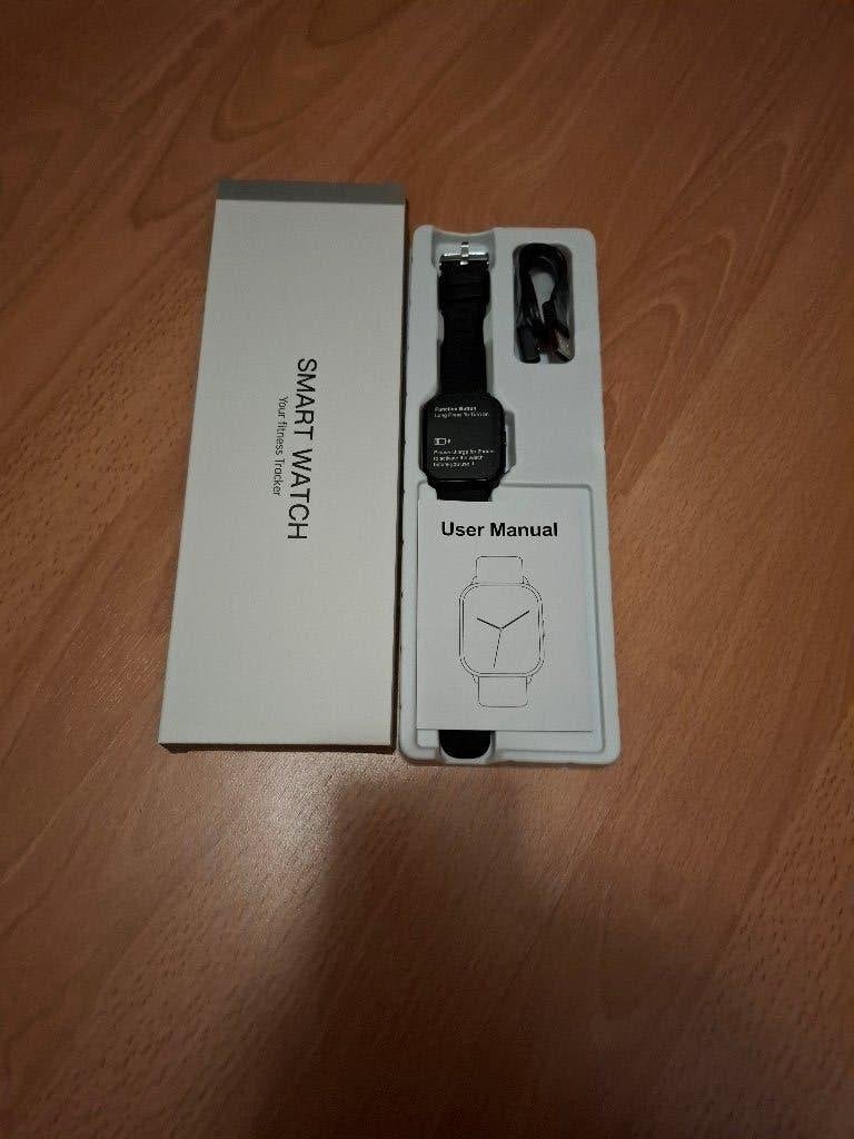 Smartwatch TSM-17, Hartslag, Made to Wonder, Verzenden, Zwart