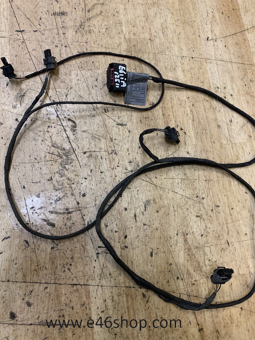PDC SENSOR KABELBOOM BMW E60 E61 OE 61129122276, Gebruikt, -, -, Ophalen of Verzenden