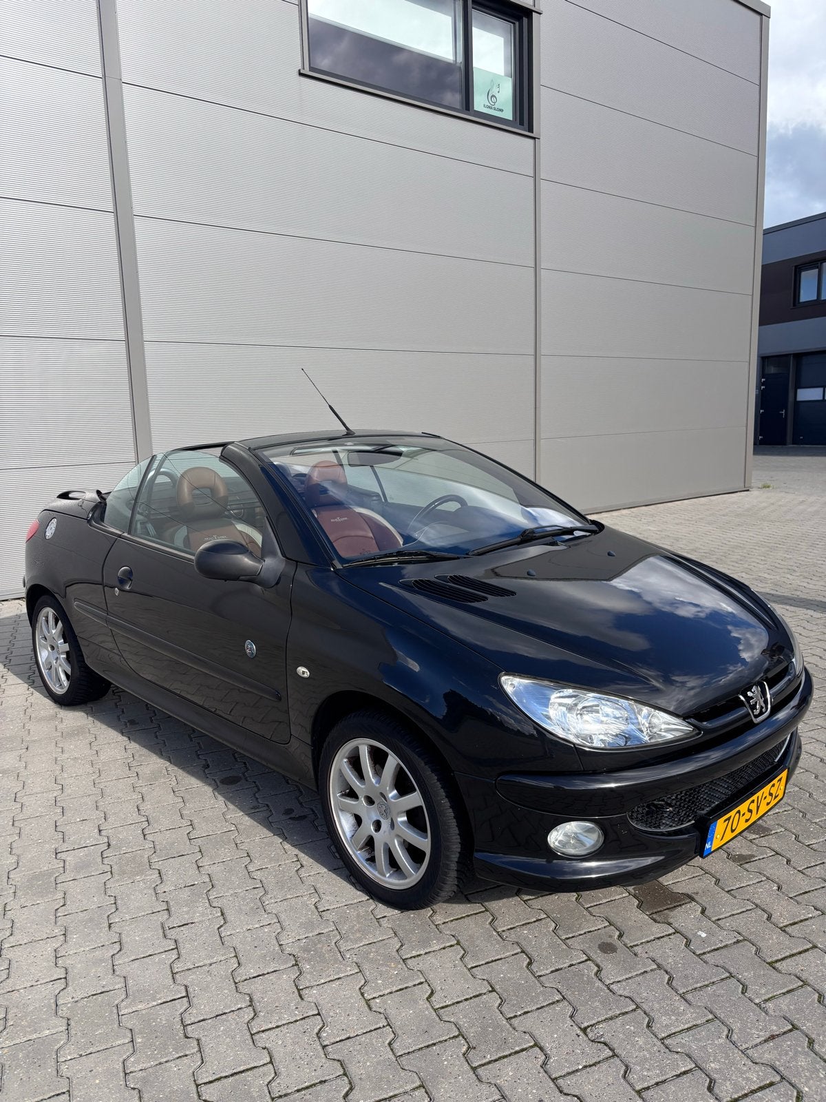 Peugeot 206cc 1.6 Roland Garros, cruise control, Auto's, Voorwielaandrijving, 4 cilinders, Cabriolet, 4 stoelen