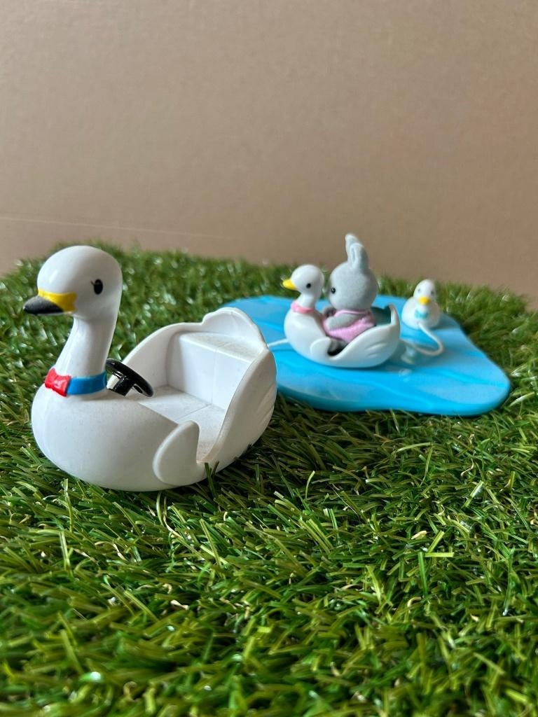 Sylvanian Families | 5046 Zwanenboot, Ophalen of Verzenden, Gebruikt, Toebehoren