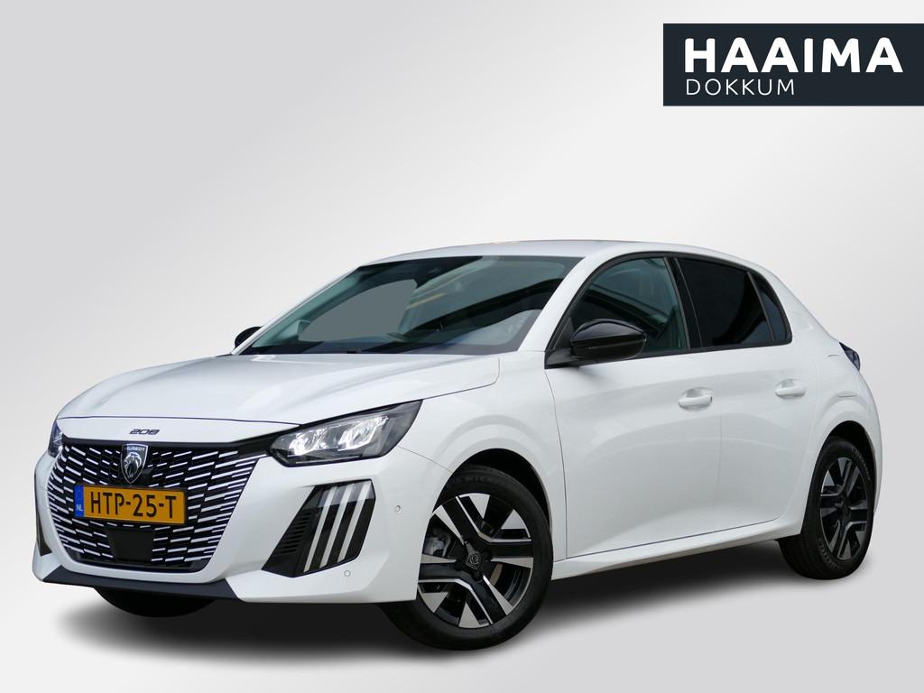 Peugeot 208 1.2 Hybrid 110 e-DCS6 Allure | 360° Camera | Na, Auto's, Peugeot, 1195 kg, Gebruikt, Euro 6, Leder en Stof