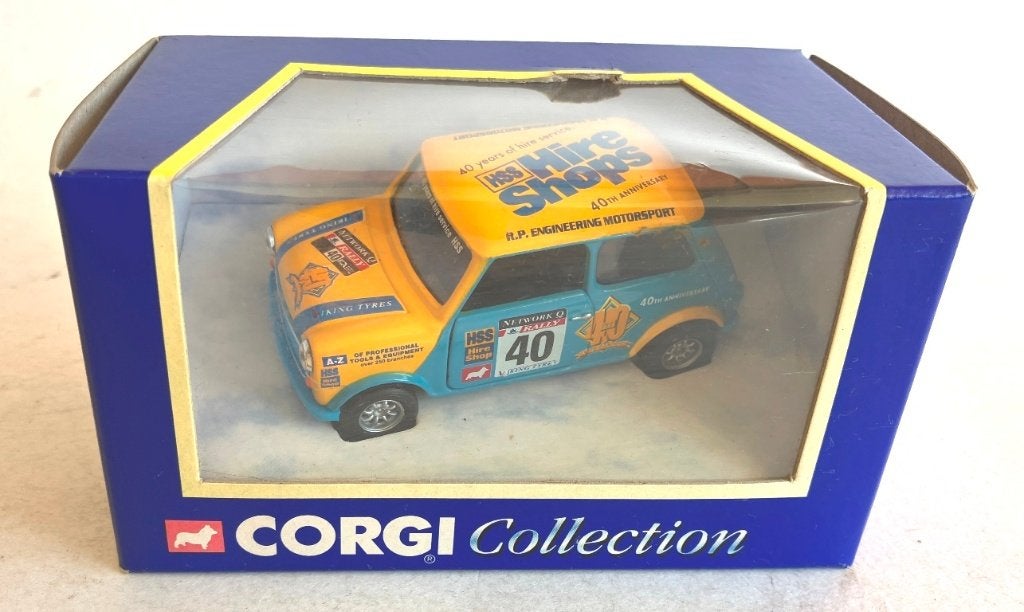 Mini Cooper HSS rally CORGI collection # 04417., Ophalen of Verzenden, Zo goed als nieuw, Auto