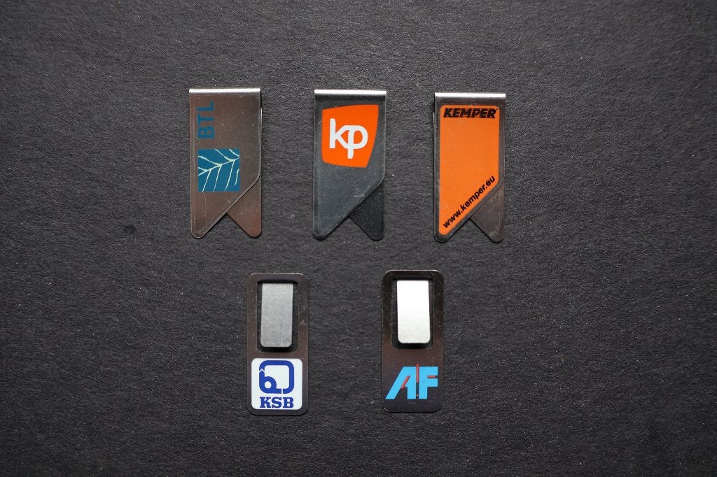 Diverse Reclame paperclips o.a. Stork., Ophalen of Verzenden, Zo goed als nieuw, Overige typen