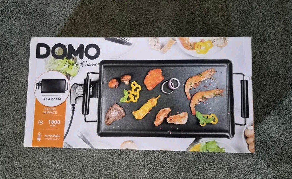 Domo DO8309TP Tafelgrill - Nieuw in doos, Ophalen, Nieuw, Tafelgrill