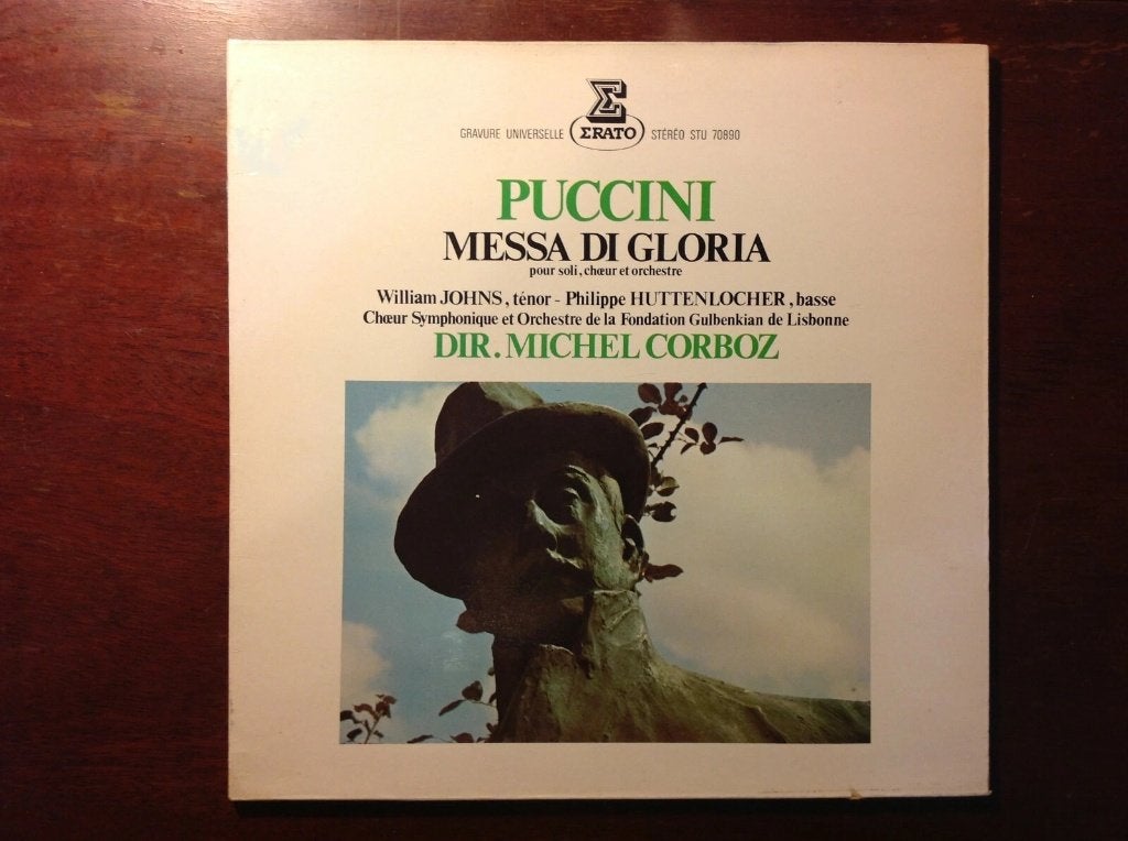LP Puccini - Messa Di Gloria STU 70890 Vinyl Elpee, Cd's en Dvd's, Vinyl | Klassiek, LP, Overige componisten, Opera of Operette