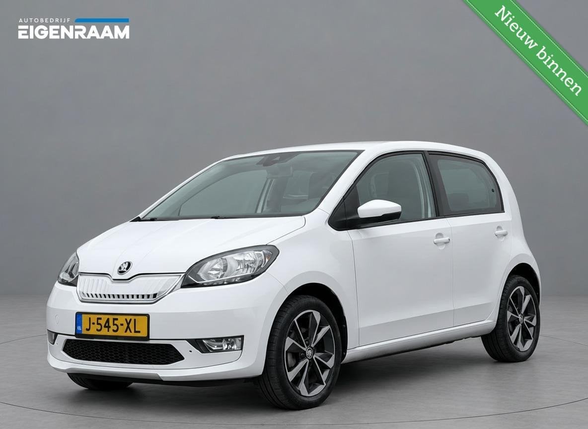 Skoda Citigo e-iV EV Style SOH 95,6% | 26.000KM | Sportstoel, Auto's, 83 pk, 260 km, Wit, Origineel Nederlands