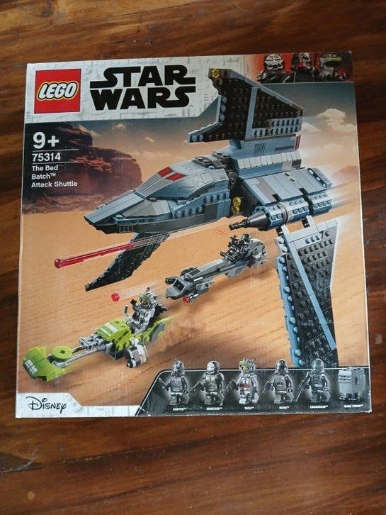 Sealed LEGO Star Wars 75314 The Bad Batch Attack Shuttle, Kinderen en Baby's, Star Wars, Lego, Nieuw, Ophalen of Verzenden