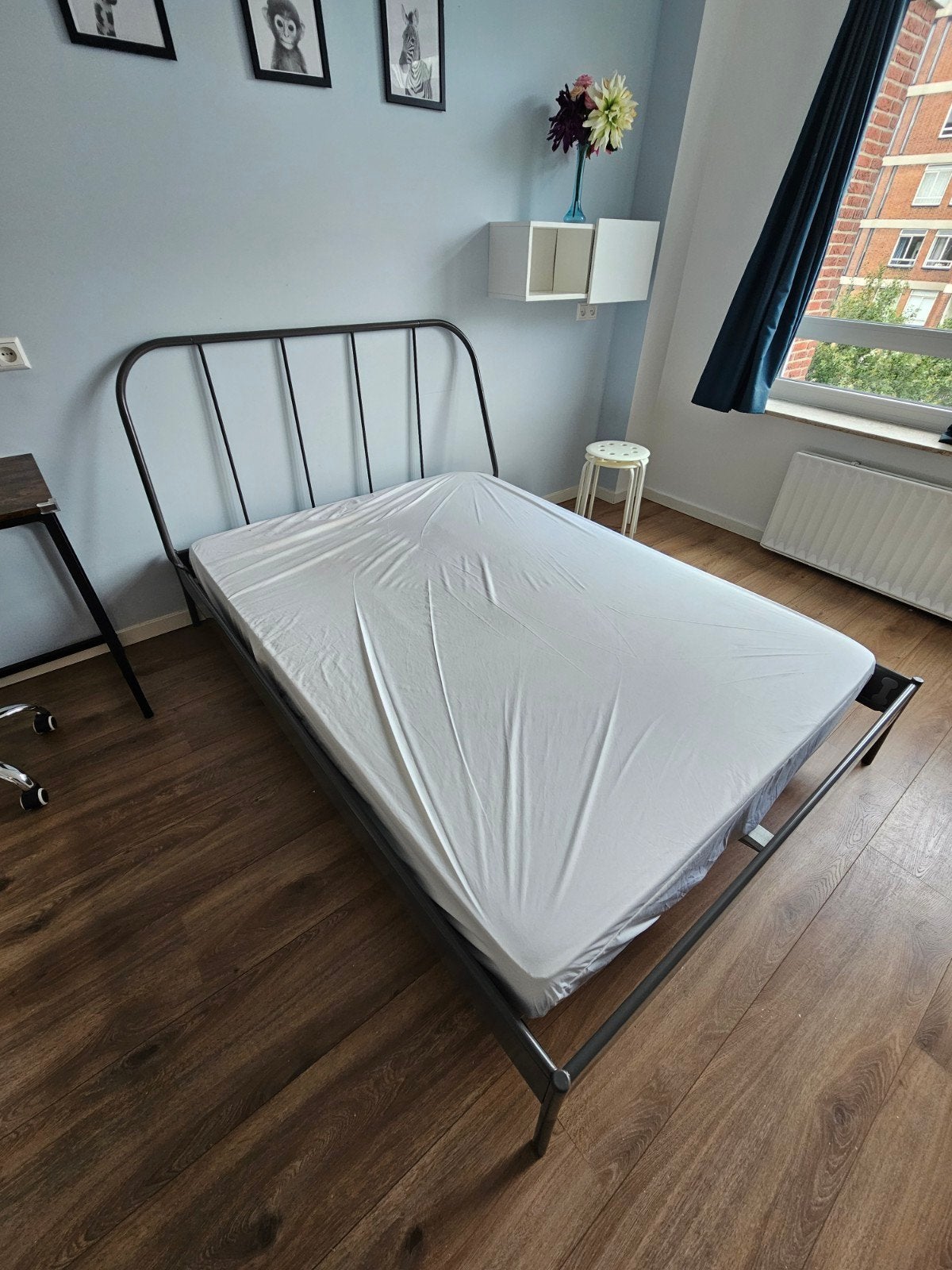 Moet nu Weg!  tweepersoonsbed - IKEA KOPARDAL, Tweepersoons, Zo goed als nieuw, 200 cm, Metaal