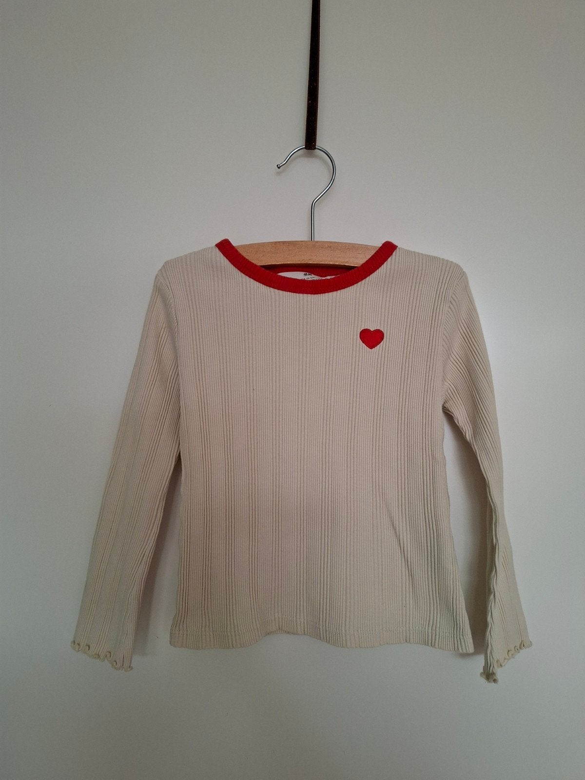 H&M longsleeve maat 98 104 z.g.a.n., Kinderen en Baby's, Meisje, H&M, Ophalen of Verzenden, Zo goed als nieuw