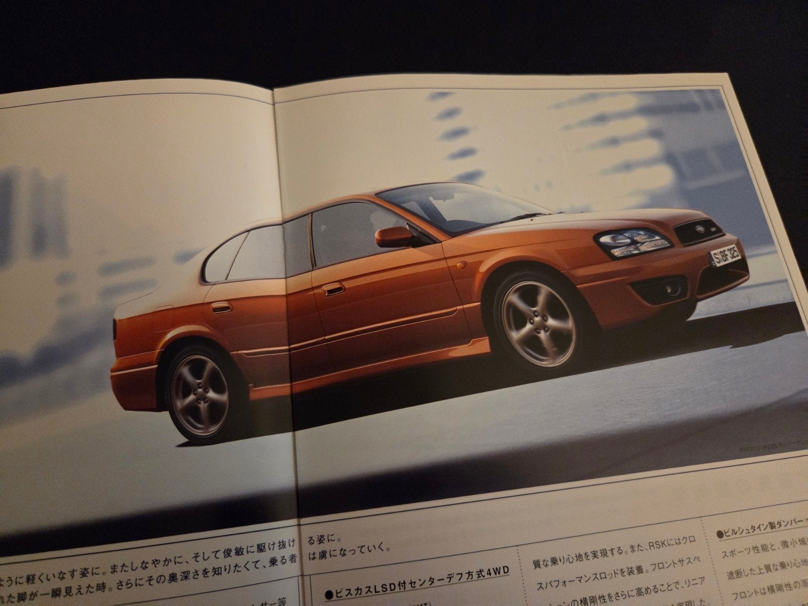 Brochure Subaru Legacy B4 2001 Japans, Ophalen of Verzenden, Zo goed als nieuw, Overige merken