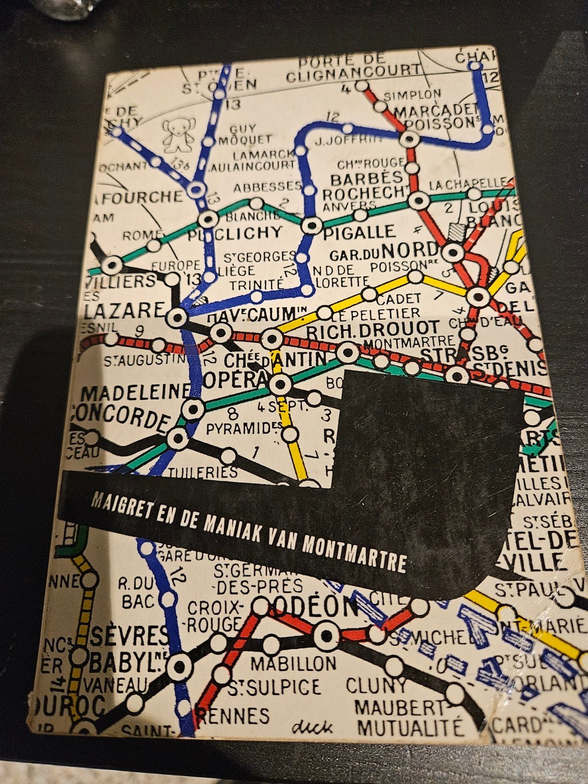 Maigret en de maniak van Montmartre - Georges Simenon, Ophalen of Verzenden