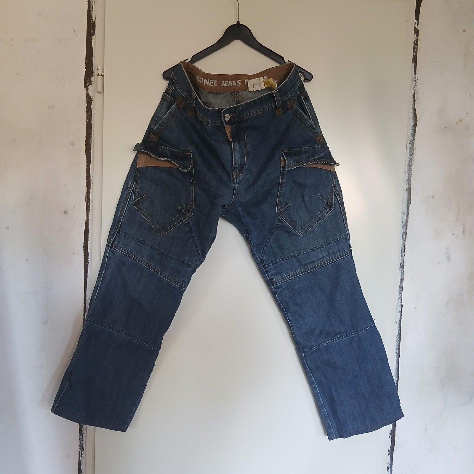 Hornee hornee kevlar motor jeans mt. 38  , taille +- 49 cm, Heren, Ophalen of Verzenden, Broek | textiel, Hornee