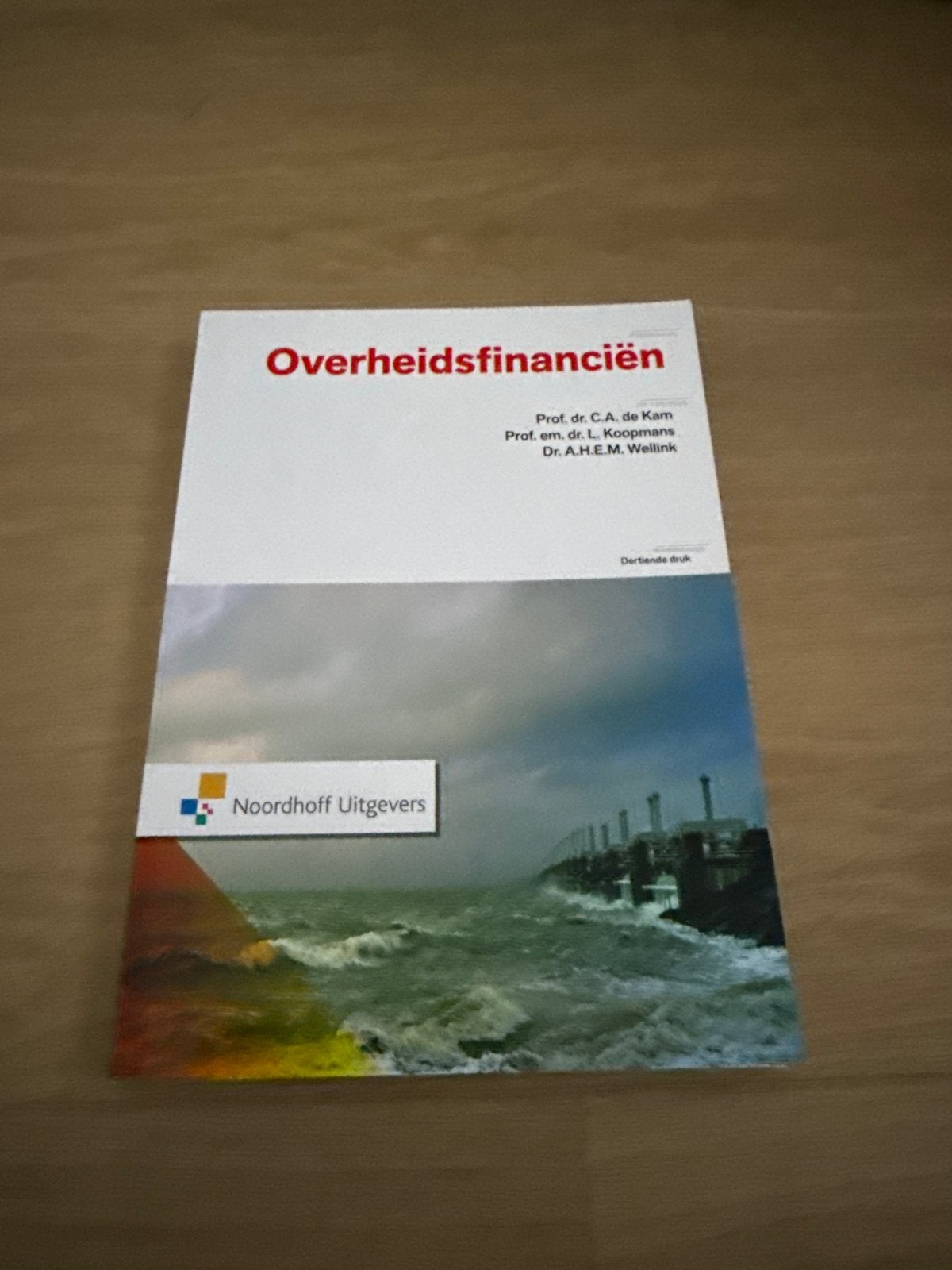 Overheidsfinanciën - Prof. dr. C.A. de Kam e.a., Ophalen of Verzenden, Gamma, Gelezen, HBO