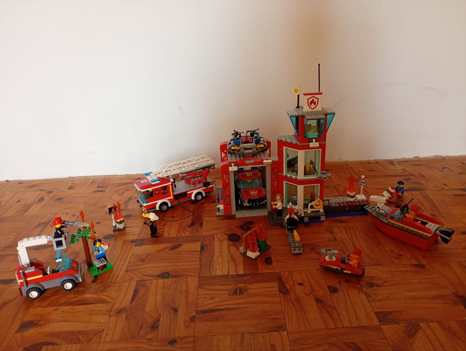Lego City brandweer collectie, Kinderen en Baby's, Speelgoed | Playmobil, Ophalen of Verzenden