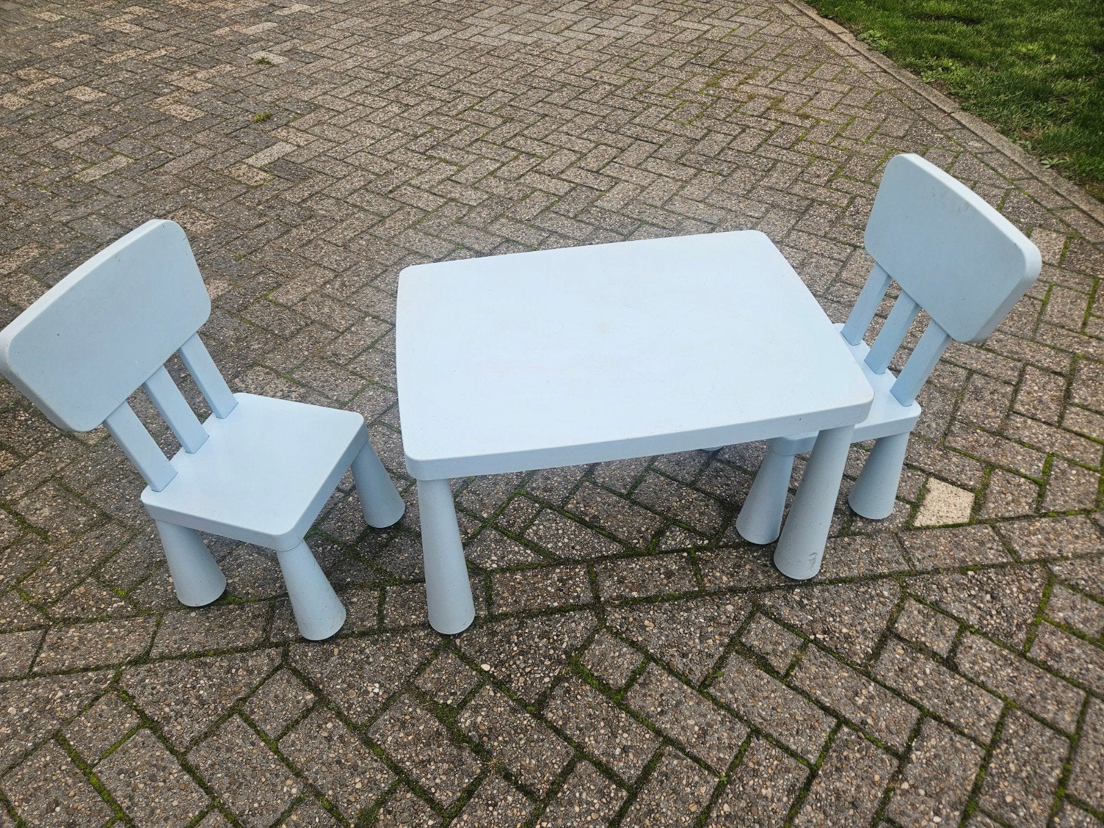 ikea tafeltje met 2 stoeltjes, Kinderen en Baby's, Ophalen, Gebruikt, Tafel(s) en Stoel(en)