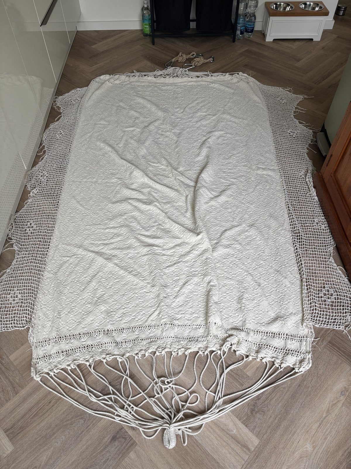 Braziliaanse hangmat, Tuin en Terras, Hangmatten, Ophalen, Zo goed als nieuw, Eenpersoons, Binnen