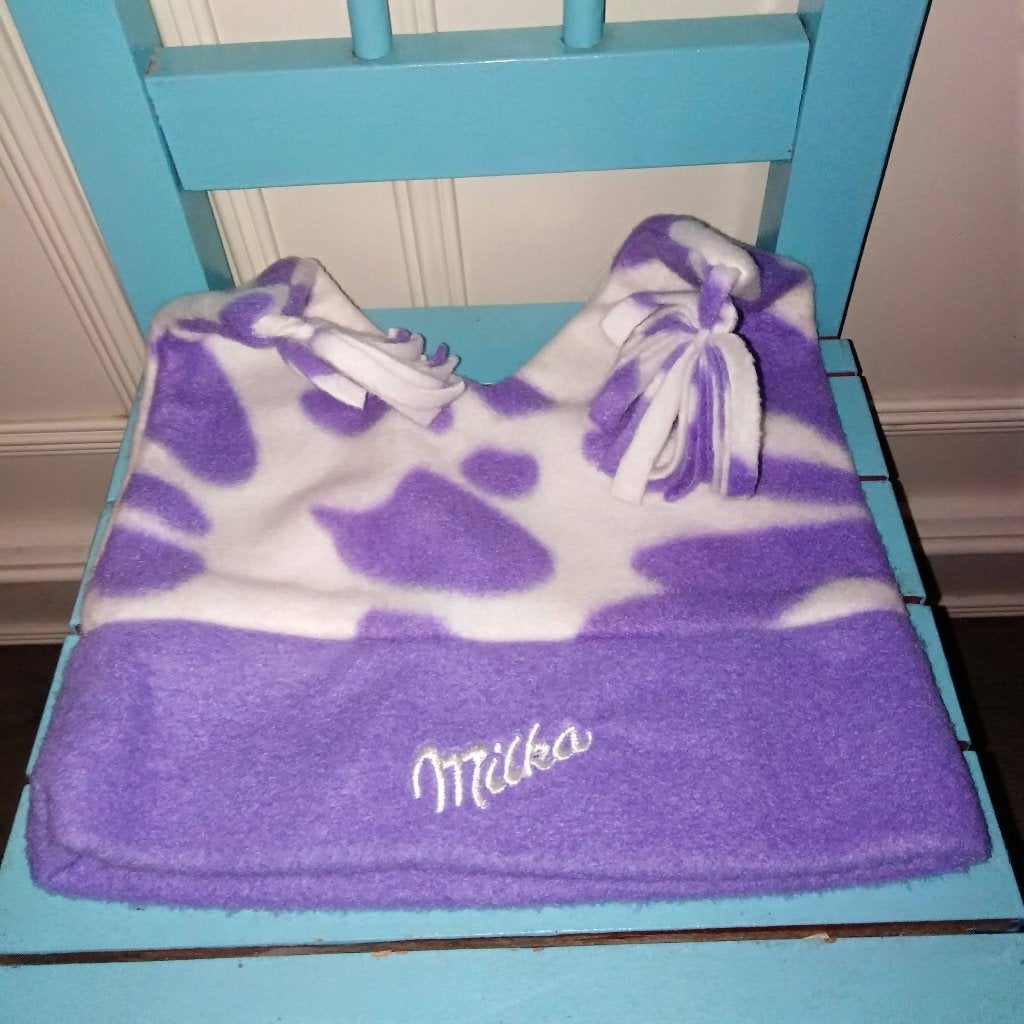 Leuke lila Milka muts, Ophalen, Gebruikt, Gebruiksvoorwerp