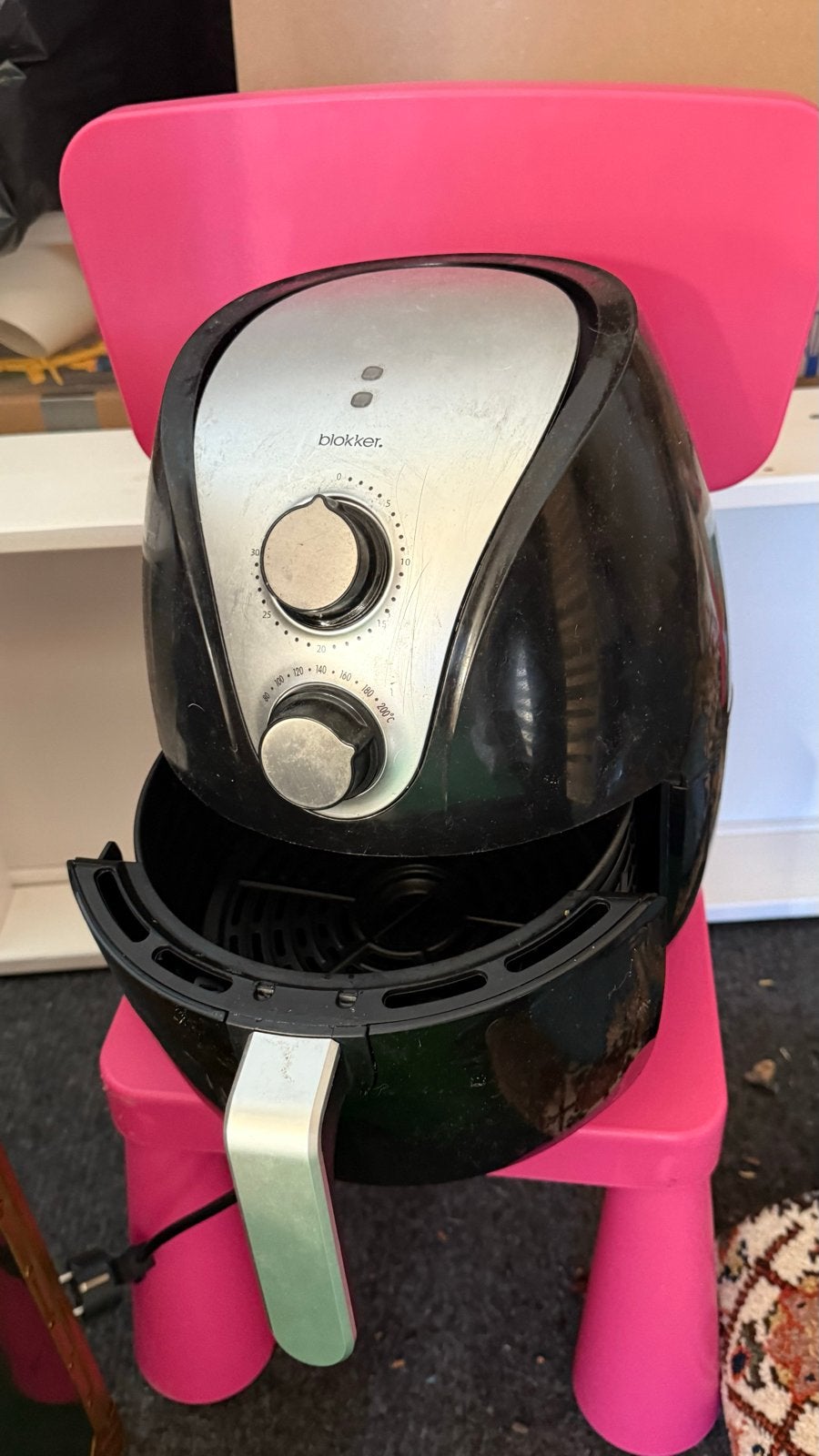 Blokker Airfryer - Compact en Gebruiksvriendelijk, Witgoed en Apparatuur, Ophalen, Gebruikt, Airfryer