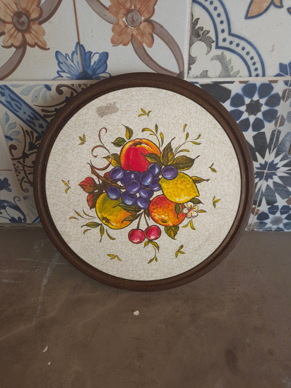 Vintage pannenonderzetter Emsa., Ophalen of Verzenden