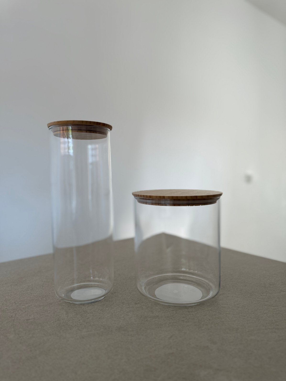 3 voorraadpotten Ikea nieuw, Ophalen of Verzenden, Nieuw, Glas, Pot, Bus of Blik