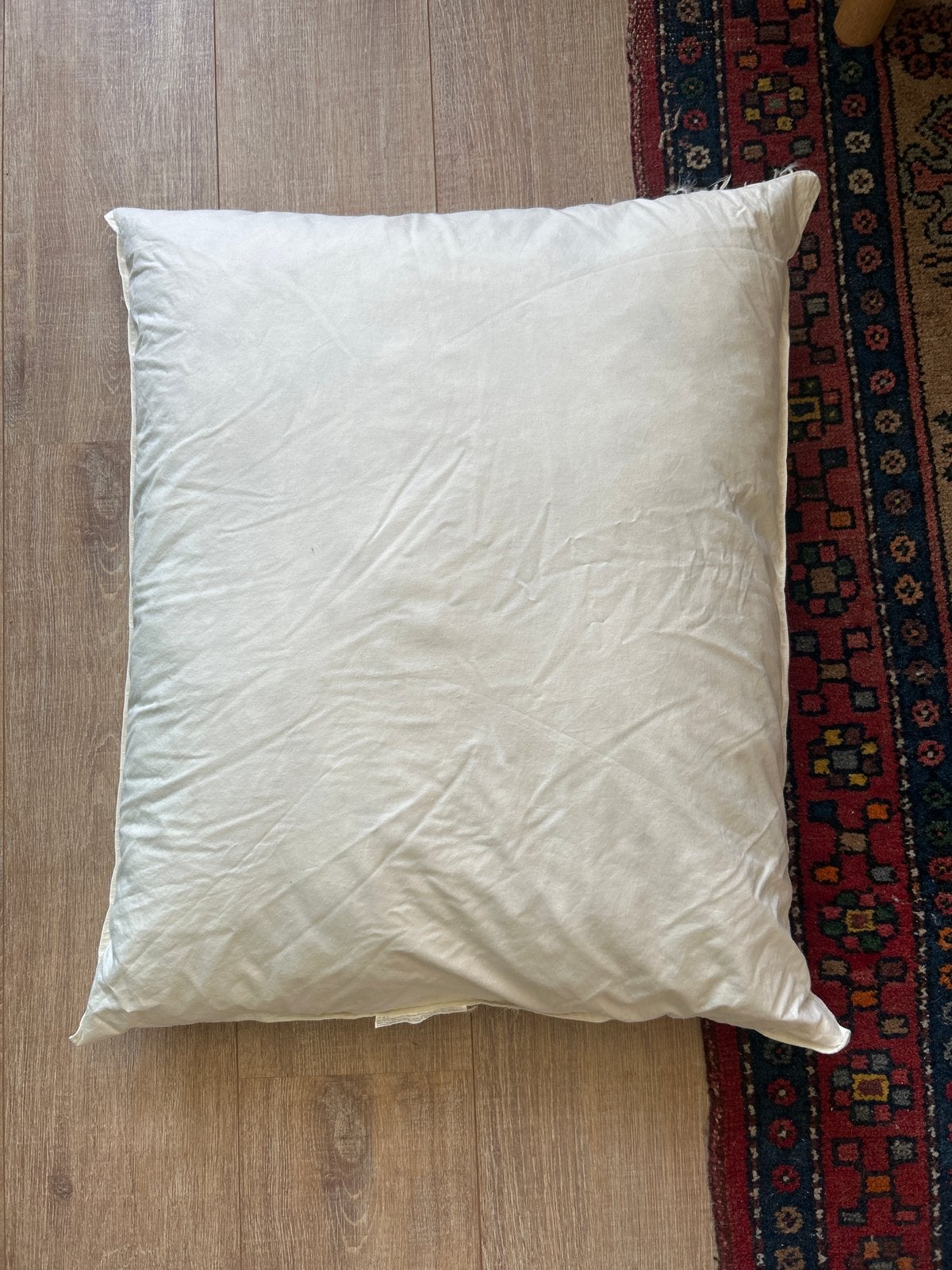 IKEA donzen hoofdkussen 60x70 cm voor rug- en zijslapers, Ophalen, Gebruikt, Jongetje of Meisje, Wit