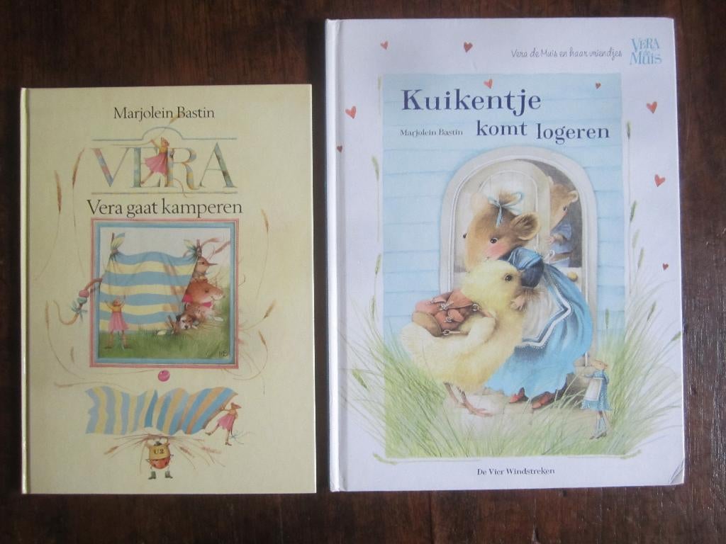 Marjolein Bastin Vera de muis 2x Kuikentje logeren/Kamperen, Boeken, Ophalen of Verzenden, Zo goed als nieuw