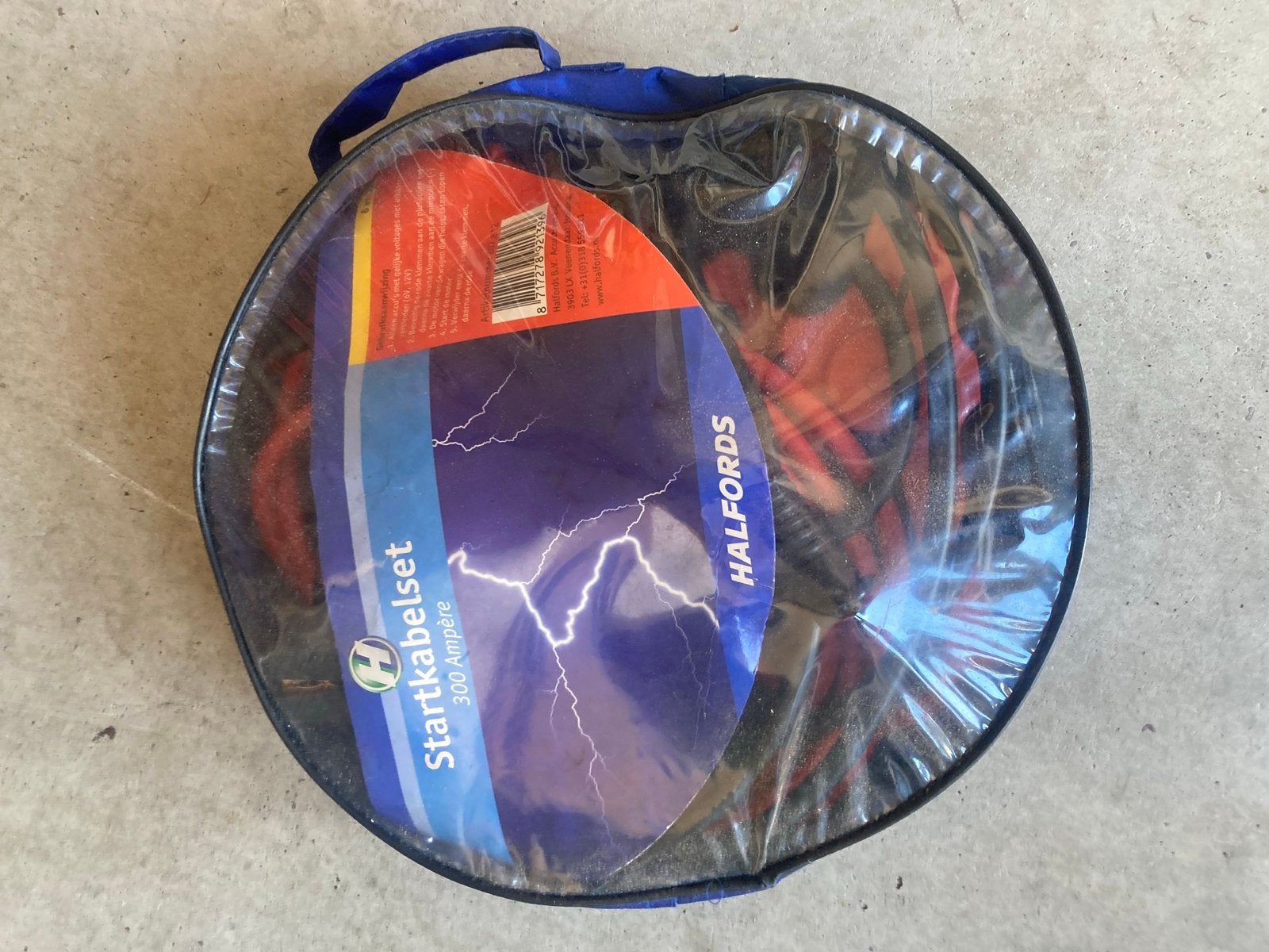 Halfords Startkabelset 300 Ampère, Ophalen, Nieuw