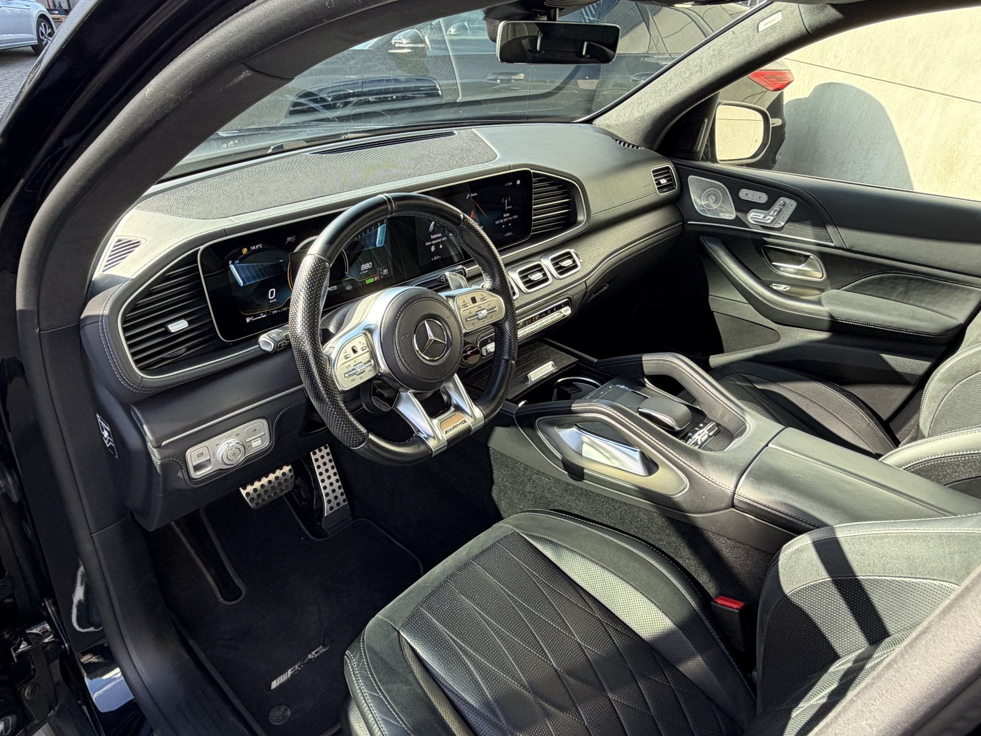 Mercedes-Benz GLE AMG 63 S 4MATIC+ Premium Plus Luchtvering-, Auto's, Automaat, Gebruikt, 634 pk, Met garantie (alle)