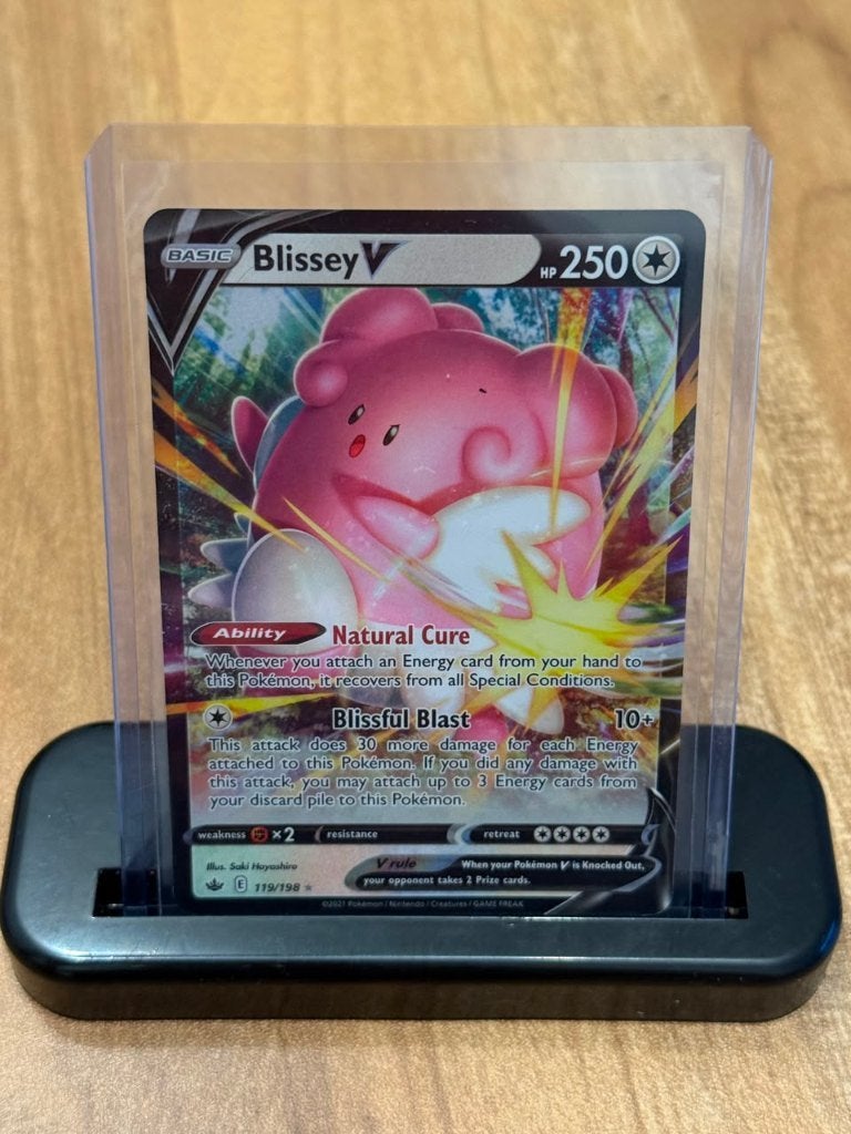 Blissey V #119 Pokemon Chilling Reign, Hobby en Vrije tijd, Verzamelkaartspellen | Pokémon, Ophalen of Verzenden, Nieuw, Losse kaart