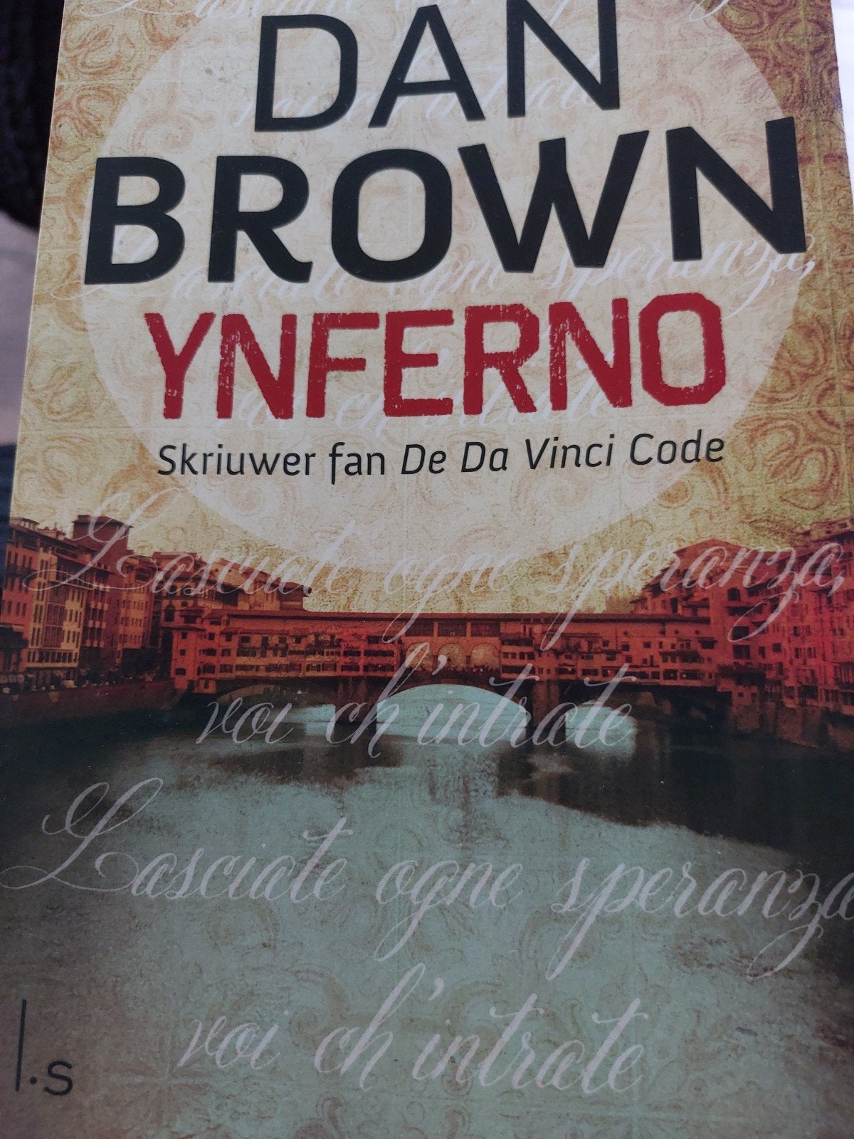 Dan Brown - Ynferno (Frysk), Gelezen, Ophalen of Verzenden, Nederland, Dan Brown