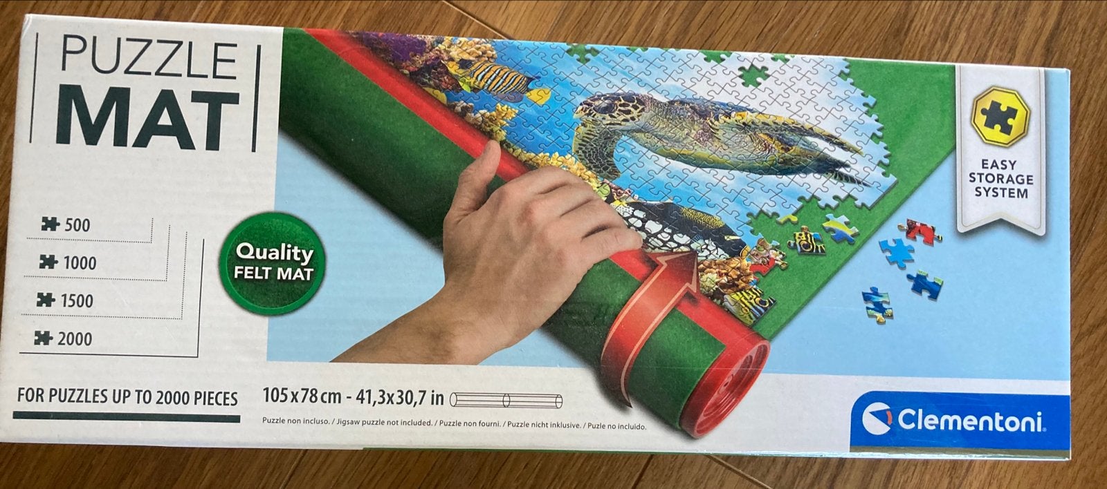 Clementoni Puzzelmat - Zo goed als nieuw, Hobby en Vrije tijd, Ophalen of Verzenden, Zo goed als nieuw, Overige typen