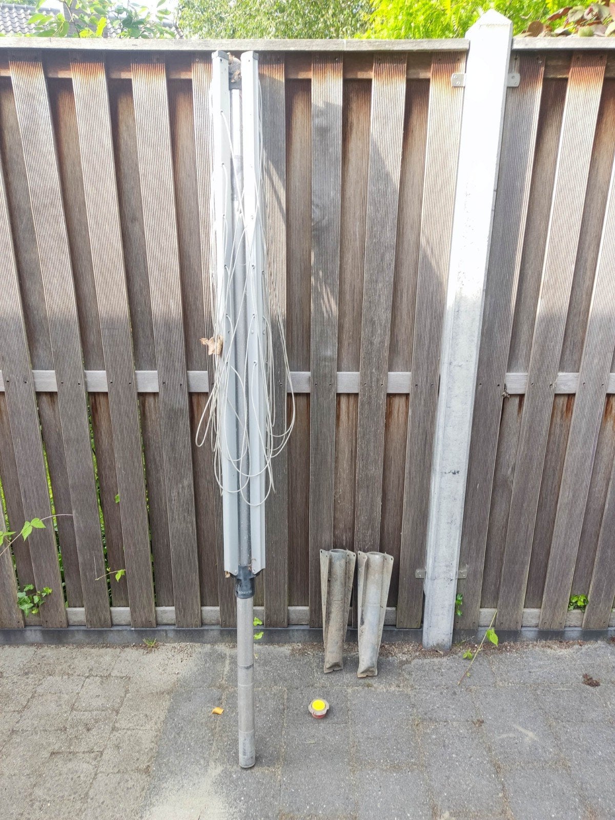 Brabantia droogmolen / wasrek met 2 grondankers.., Ophalen, Gebruikt, Droogmolen