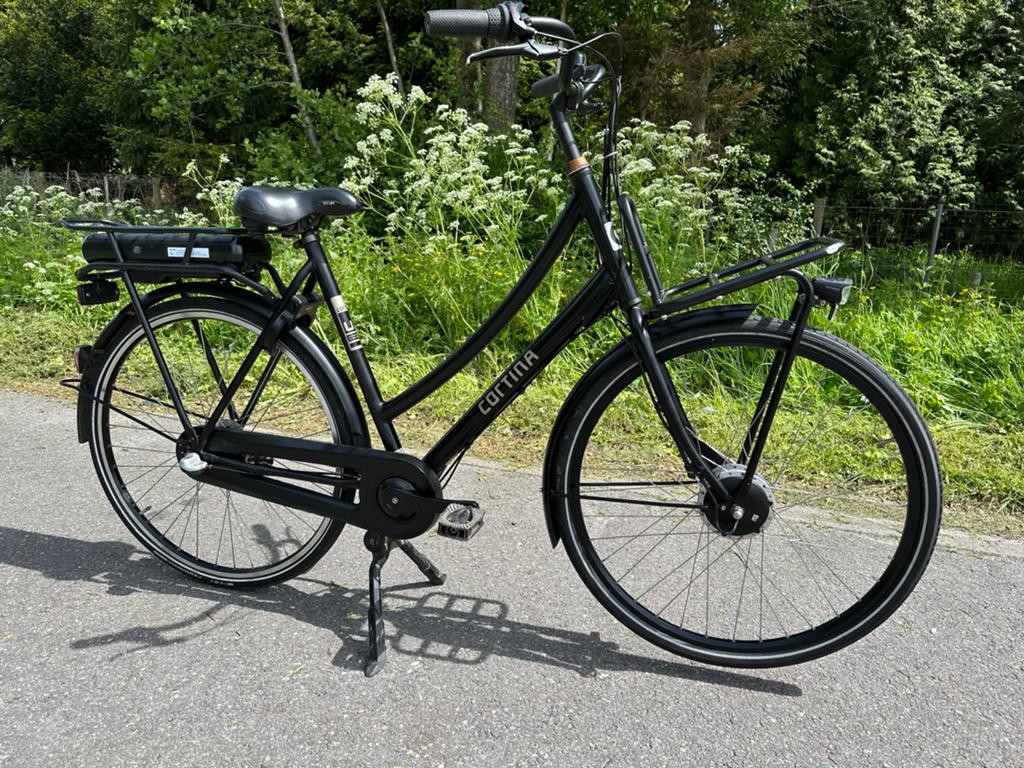 Cortina U4 elektrische fiets met zgan accu, Fietsen en Brommers, Elektrische fietsen, 51 tot 55 cm, Ophalen, Zo goed als nieuw
