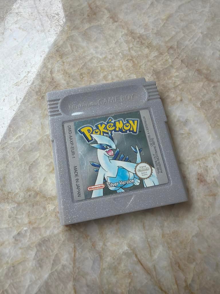 Pokémon Silver Version (Game Boy Color), Gebruikt, 1 speler, Ophalen of Verzenden, Role Playing Game (Rpg)