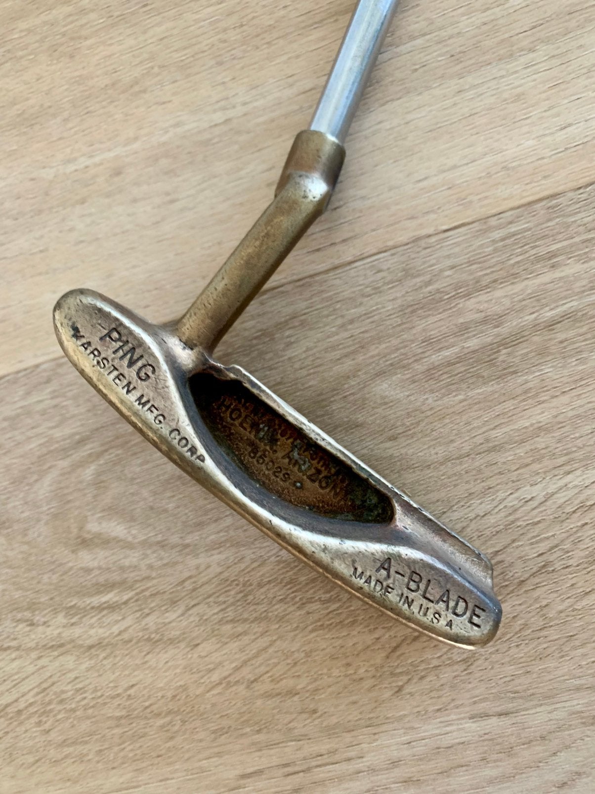 Ping Karsten A-blade putter, Ophalen of Verzenden, Zo goed als nieuw, Club, Ping