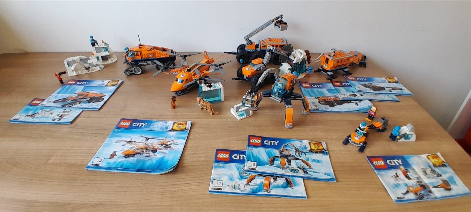 Lego City Arctic Complete Set (60191-60195) - Sinterklaas!, Ophalen, Gebruikt
